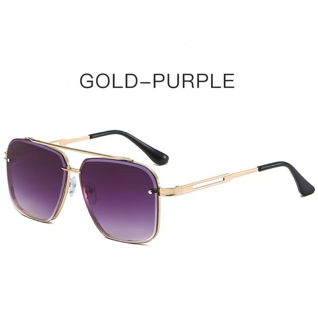 🥳📢Sidste dag 49% rabat 🔥Retro Gradient Solbriller UV400 Beskyttelse