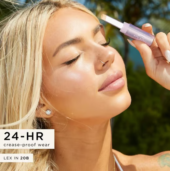 ⏰ 💥【Magic Skin Stick】- 3-i-1 concealer og highlighter med professionel pensel!🔥