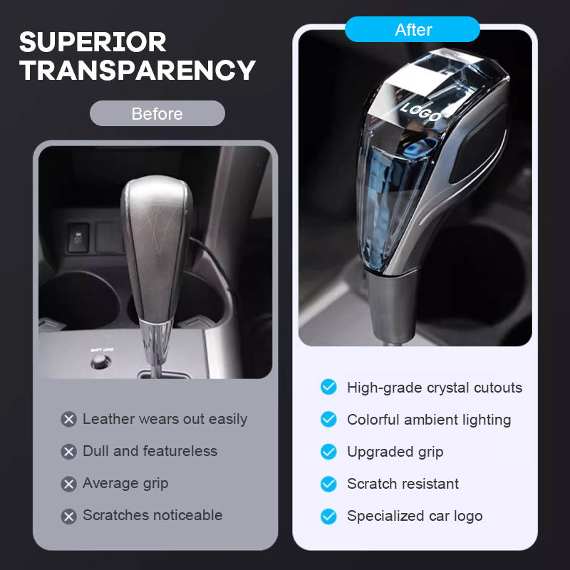 🔥49% rabat sidste dag🌟 Crystal Car Gear Shift Knob