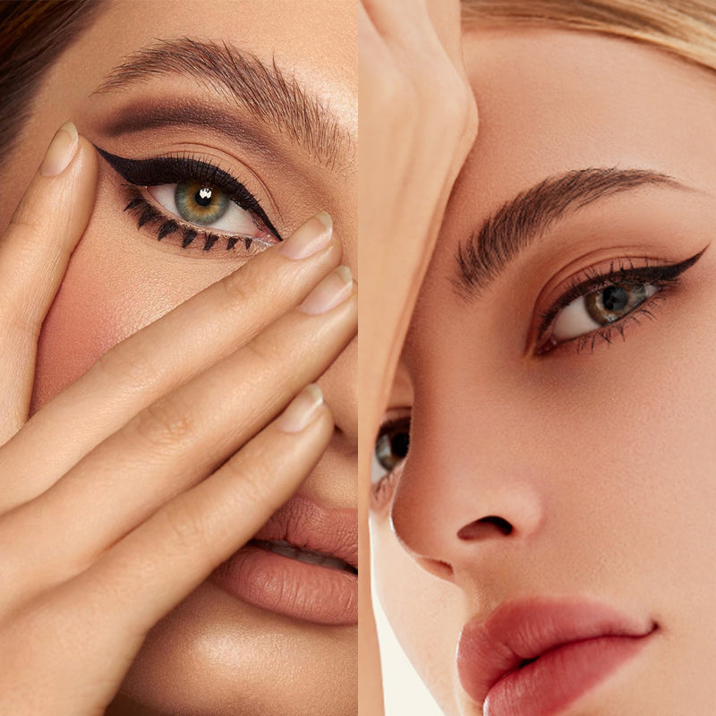Eyeliner-stempel i ét stykke