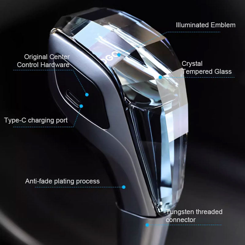 🔥49% rabat sidste dag🌟 Crystal Car Gear Shift Knob