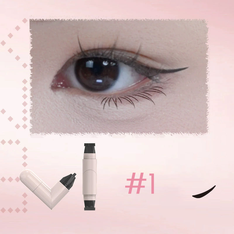 Eyeliner-stempel i ét stykke