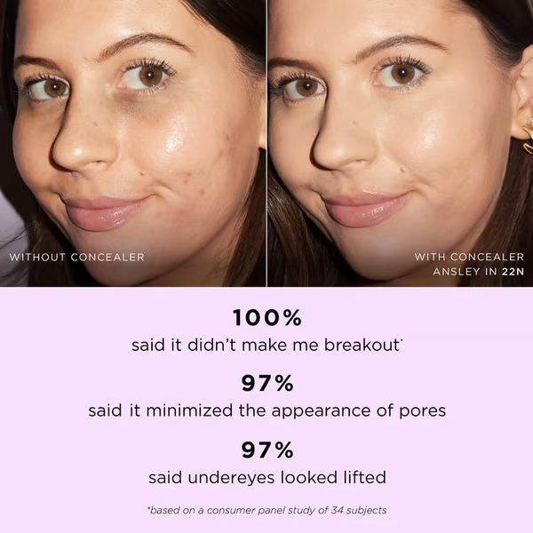⏰ 💥【Magic Skin Stick】- 3-i-1 concealer og highlighter med professionel pensel!🔥