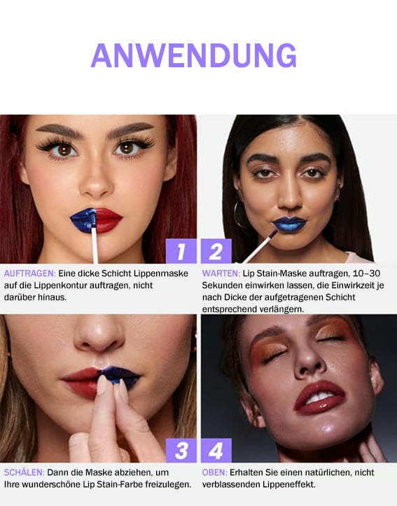Hot sale: 49% rabat💋 24-timers læbefarve, ingen touch-ups