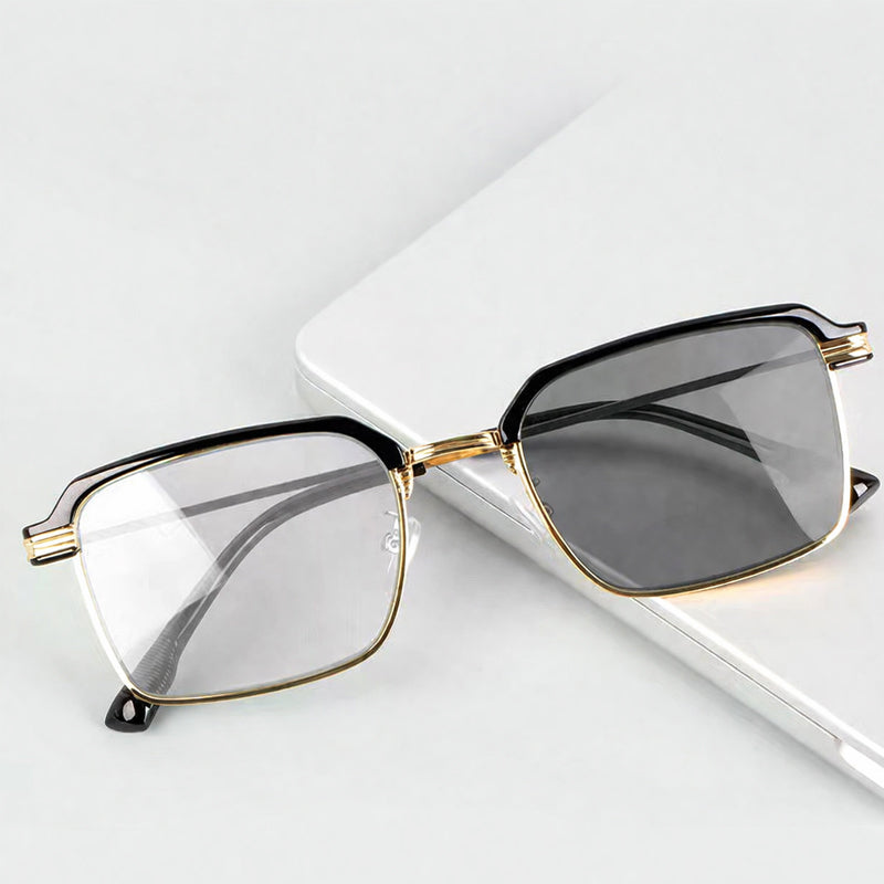 👓Fotokromatiske briller – automatisk mørkfarvning, UV400-beskyttelse og blålysfilter