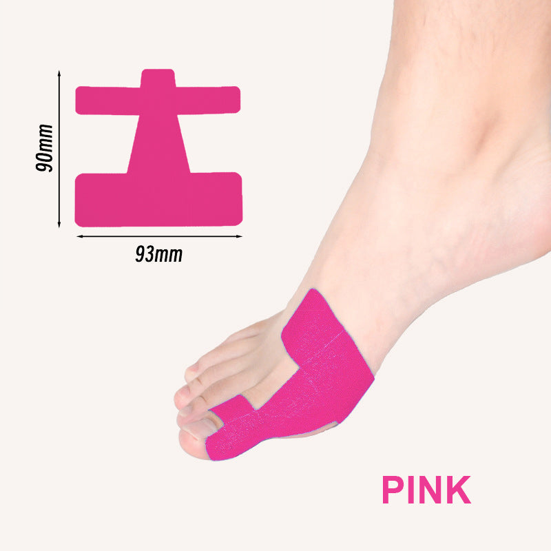 Forudskåret kinesiologitape til hallux valgus