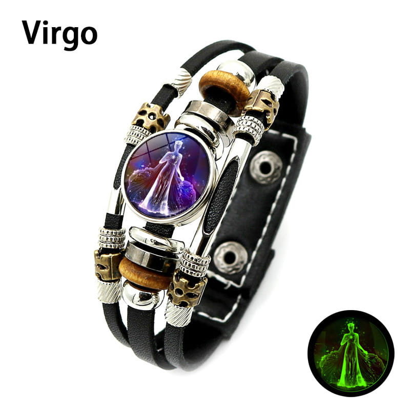 🌌 Armband med astrologiskt tecken som lyser upp i mörkret🌌