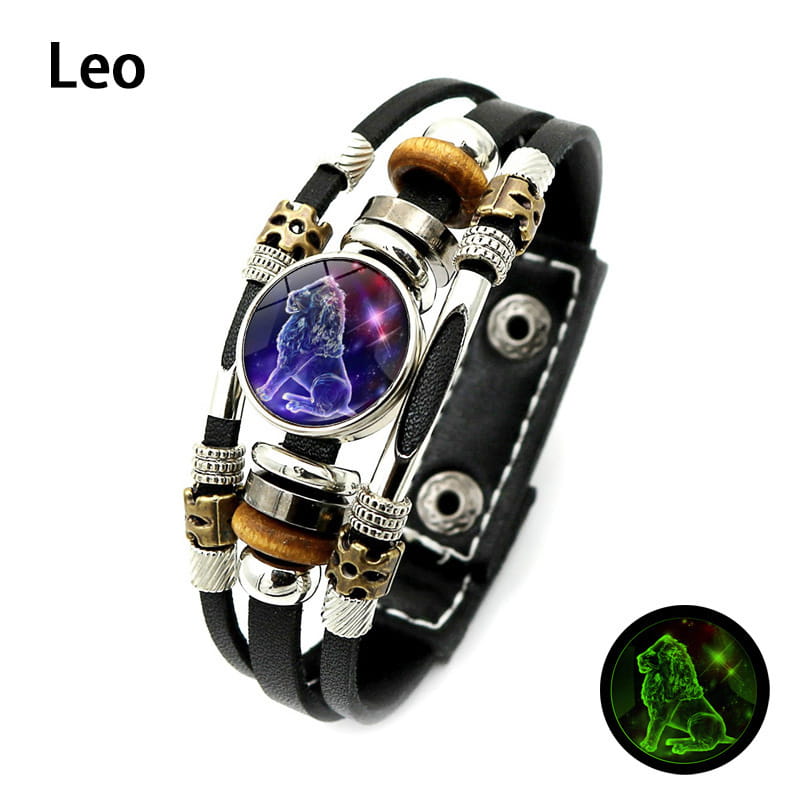🌌 Armband med astrologiskt tecken som lyser upp i mörkret🌌