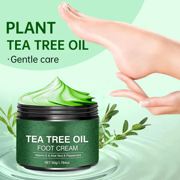 🥳UDSALG 2026🥳💞Over 50.000 solgte!✨ 💝Beroligende fodcreme med aloe vera og tea tree