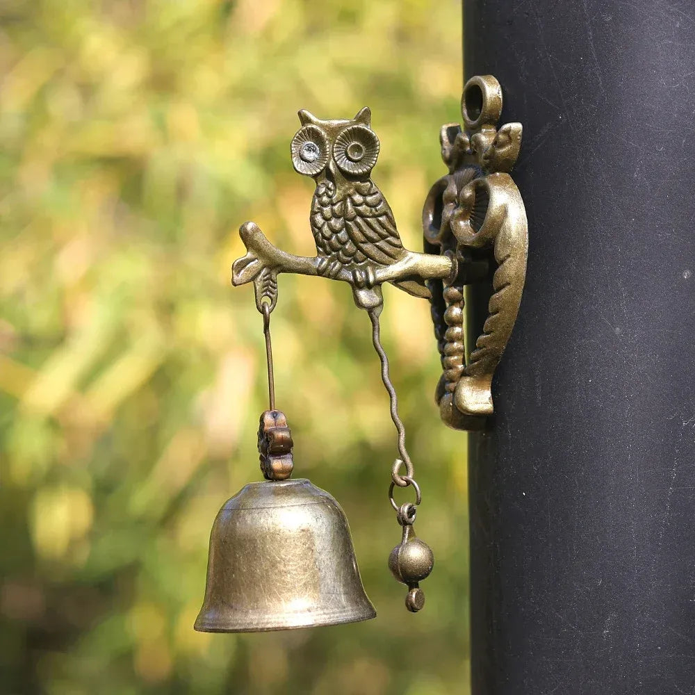 🔔✨ Vintage-Türglocke in Tierform zum Aufhängen | Wanddekoration für die Veranda und im Landhausstil