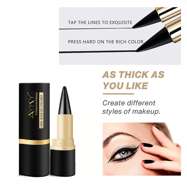 Køb 1, få 1 gratis 🔥 Naturlige ingredienser, langtidsholdbar vandfast eyeliner