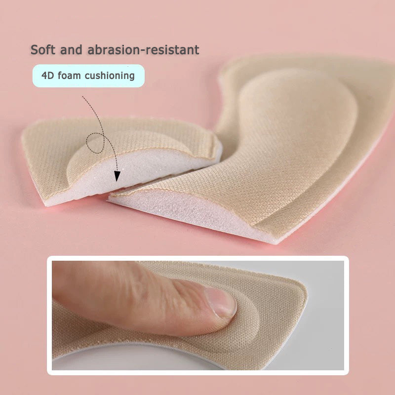 4D Anti-Blister Heel Grips - Stop med at glide og gnide (8 stk.)