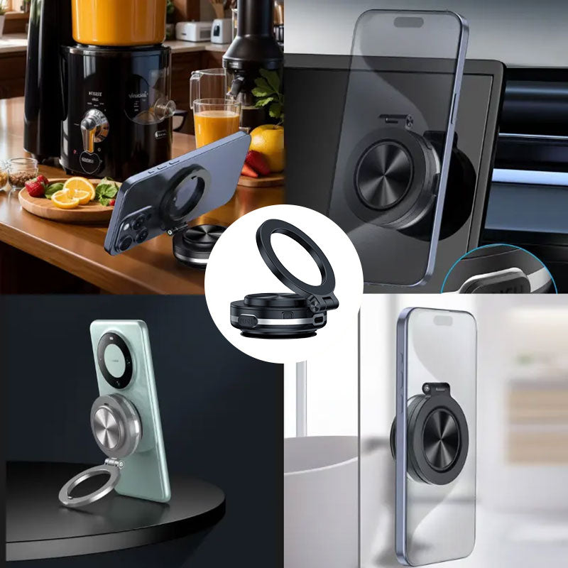 Dobbeltsidet magnetisk biltelefonholder