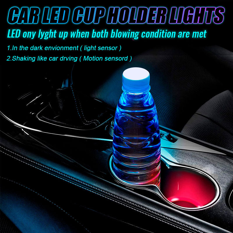 Bil farverig Ambient Light Coaster