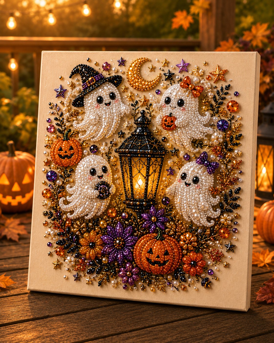 🔥 Sidste dag med 49 % rabat – 👻✨ Halloween-perlekunst-DIY-sæt – Forvandl små perler til uhyggelig-sød magi (📦Køb 2, få gratis fragt)