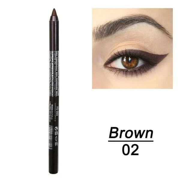 Langtidsholdbar, vandfast eyeliner-pen, trendy øjenmakeup