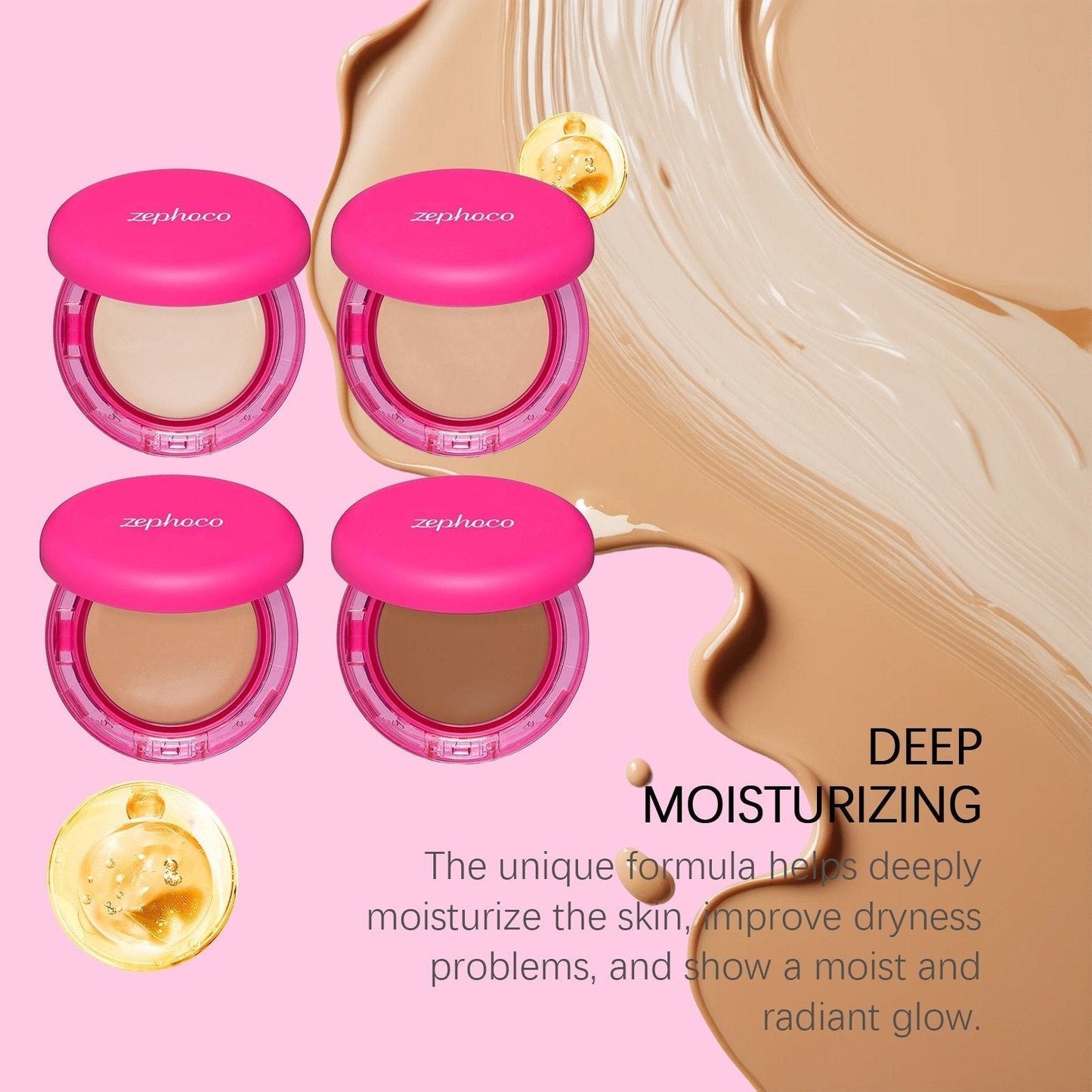 🔥Sidste dags rabat 49% - Peptid Bounce Balm Foundation