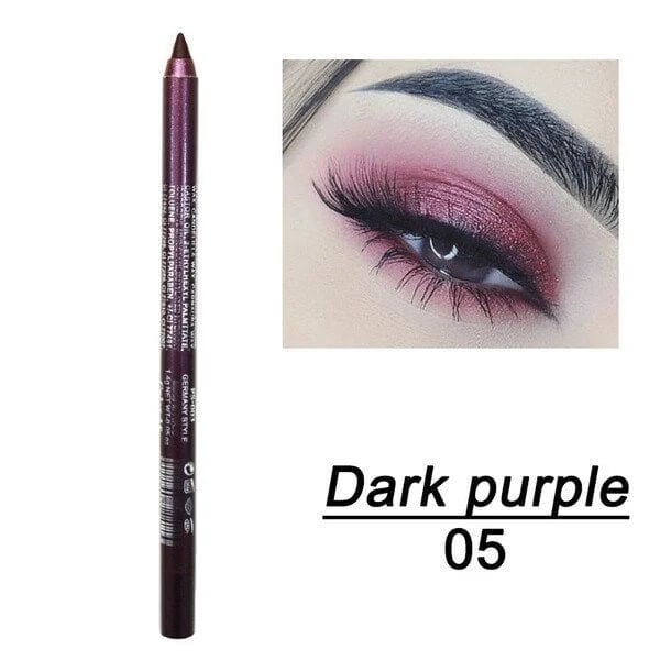 Langtidsholdbar, vandfast eyeliner-pen, trendy øjenmakeup