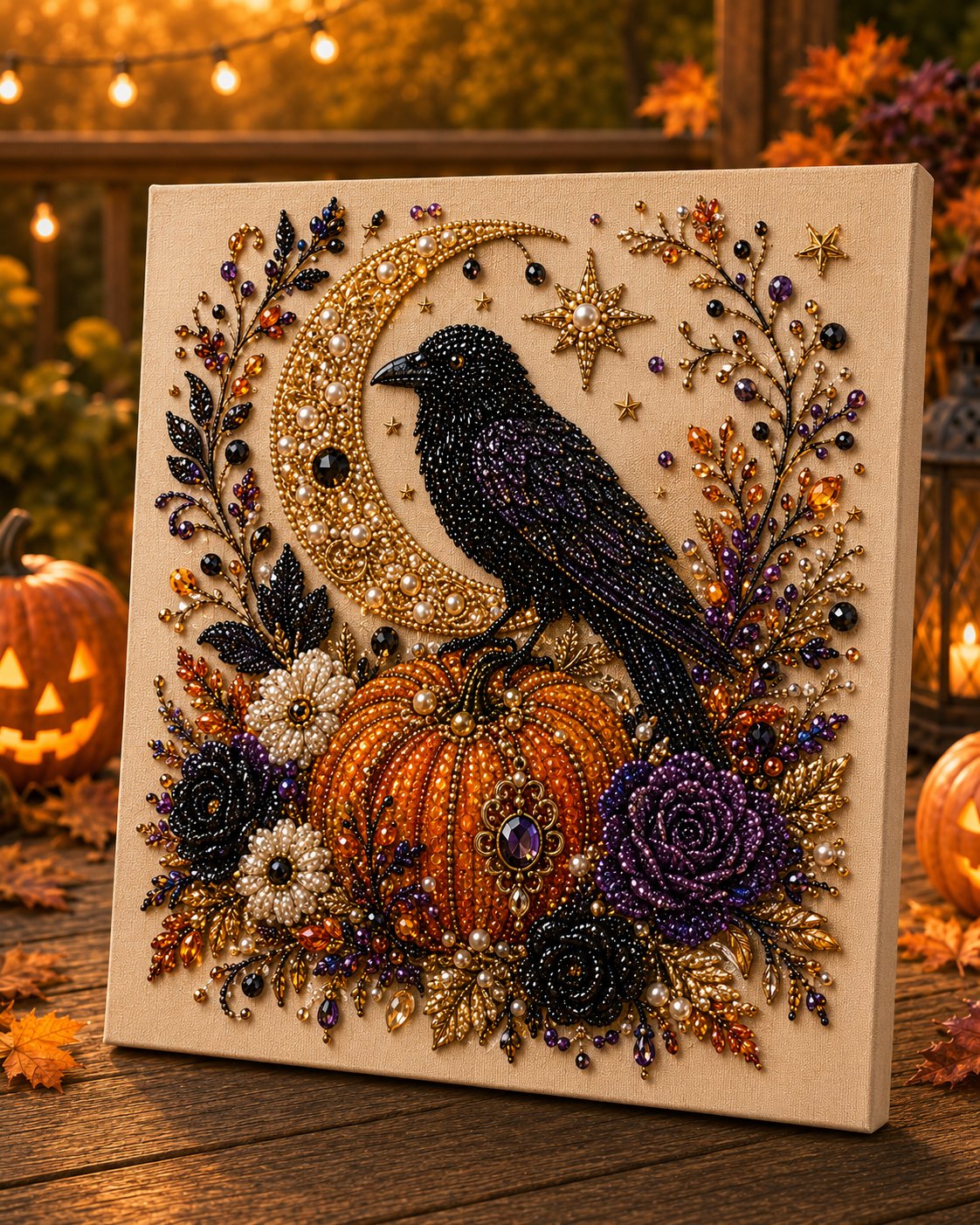 🔥 Sidste dag med 49 % rabat – 👻✨ Halloween-perlekunst-DIY-sæt – Forvandl små perler til uhyggelig-sød magi (📦Køb 2, få gratis fragt)