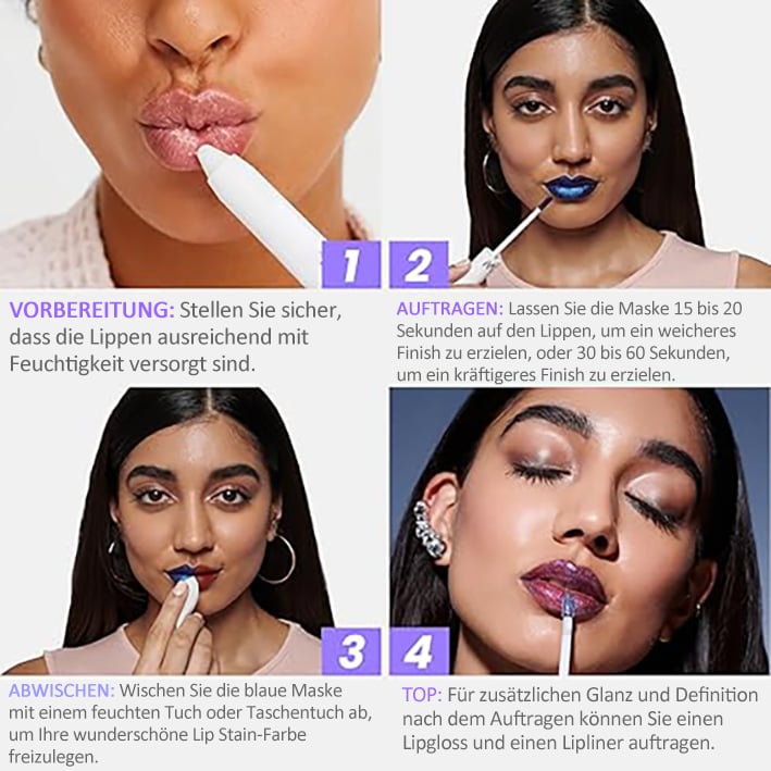 Hot sale: 49% rabat💋 24-timers læbefarve, ingen touch-ups