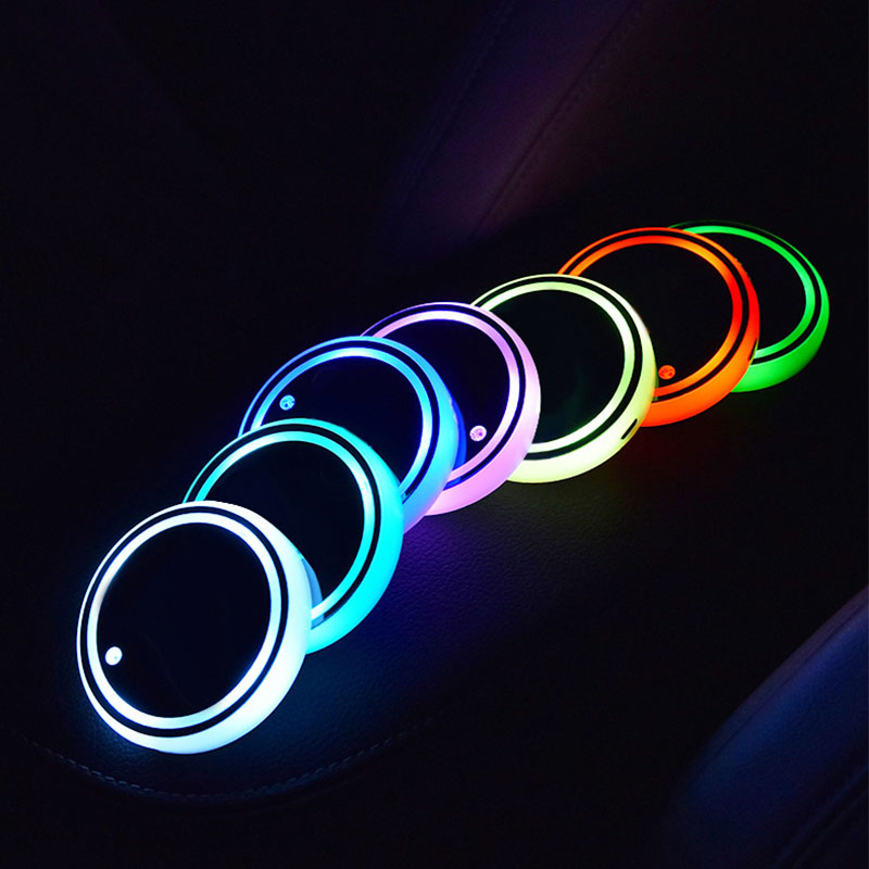 Bil farverig Ambient Light Coaster