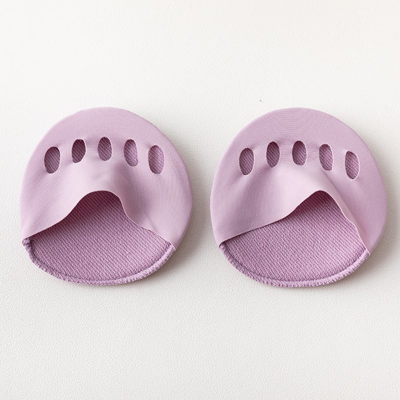 👠✨ Femten-forfodspuder til kvinder | Stødabsorberende indlægssåler til høje hæle | Sort/beige