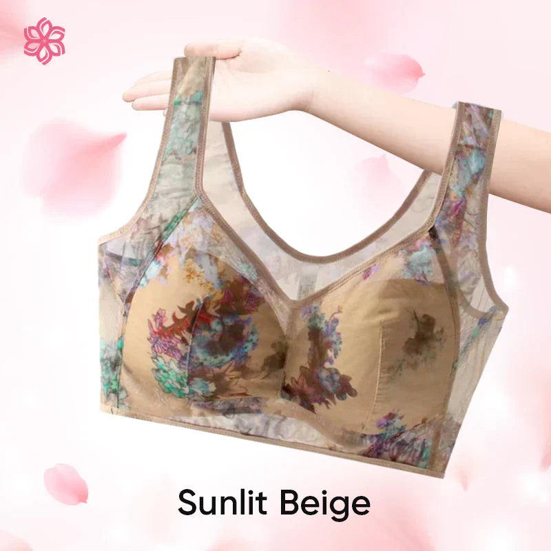 [Rich womenswear] - Ice Silk Lace Everyday Cooling Comfort BH
