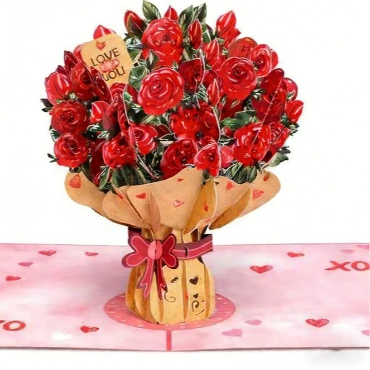 💌 Eksklusivt til Valentinsdag: 3D-pop-up-kort med kirsebærblomster – det ultimative minde for kortelskere ❤️