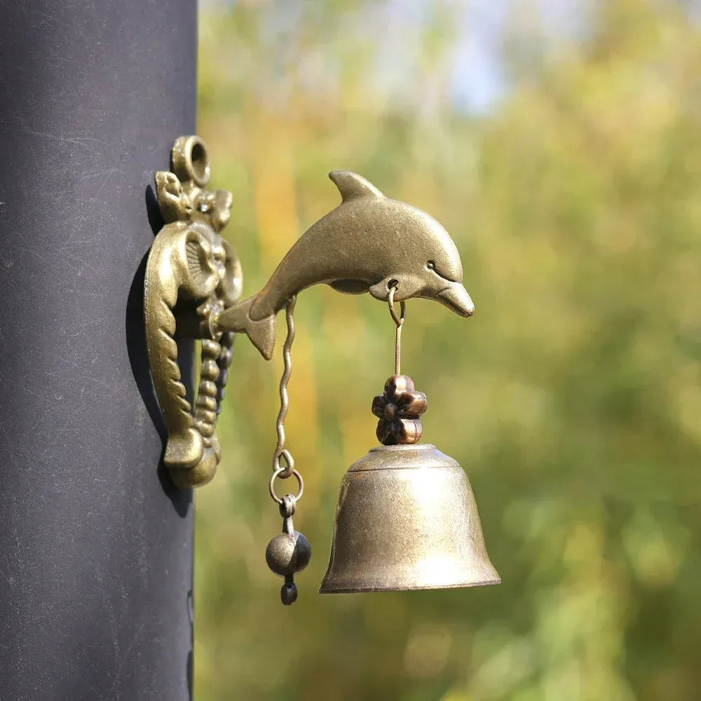 🔔✨ Vintage-Türglocke in Tierform zum Aufhängen | Wanddekoration für die Veranda und im Landhausstil