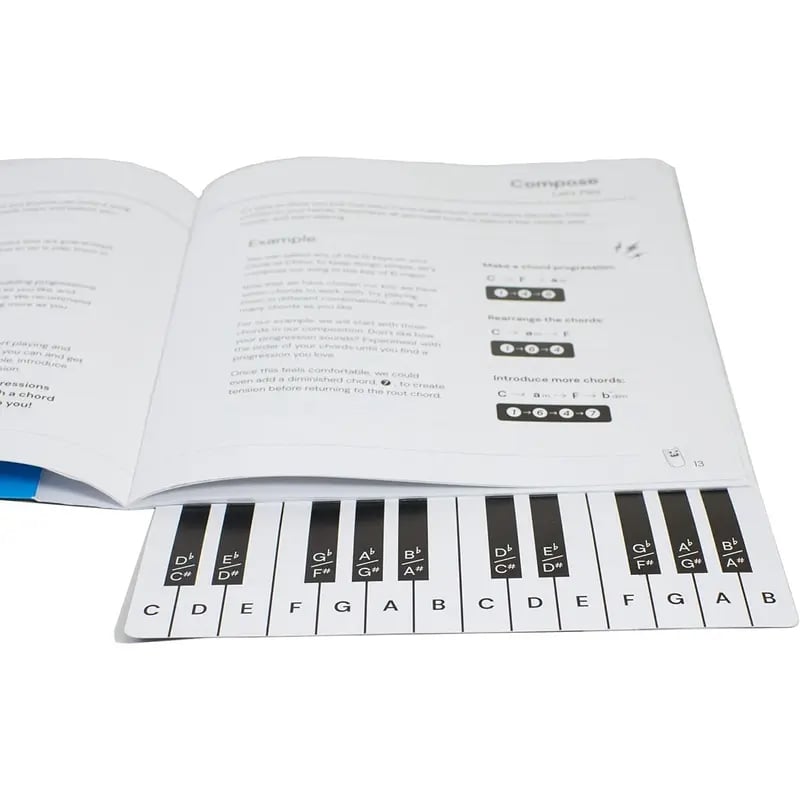 🔥 Sidste dag med 50 % rabat – »Circle of Fifths«-sæt med musikteori-hjul | Praktisk guide til akkorder, tonearter og sangskrivning for musikere🎹🎸💕