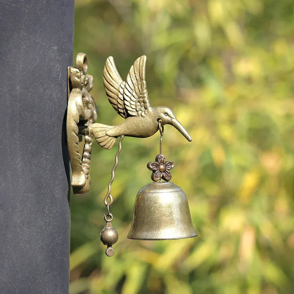 🔔✨ Vintage-Türglocke in Tierform zum Aufhängen | Wanddekoration für die Veranda und im Landhausstil