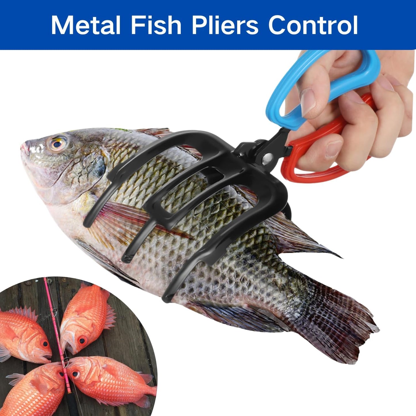 🟐Fiskegreb med kløer – fiskegreb med 2 eller 3 kløer