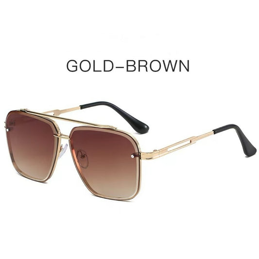 🥳📢Sidste dag 49% rabat 🔥Retro Gradient Solbriller UV400 Beskyttelse