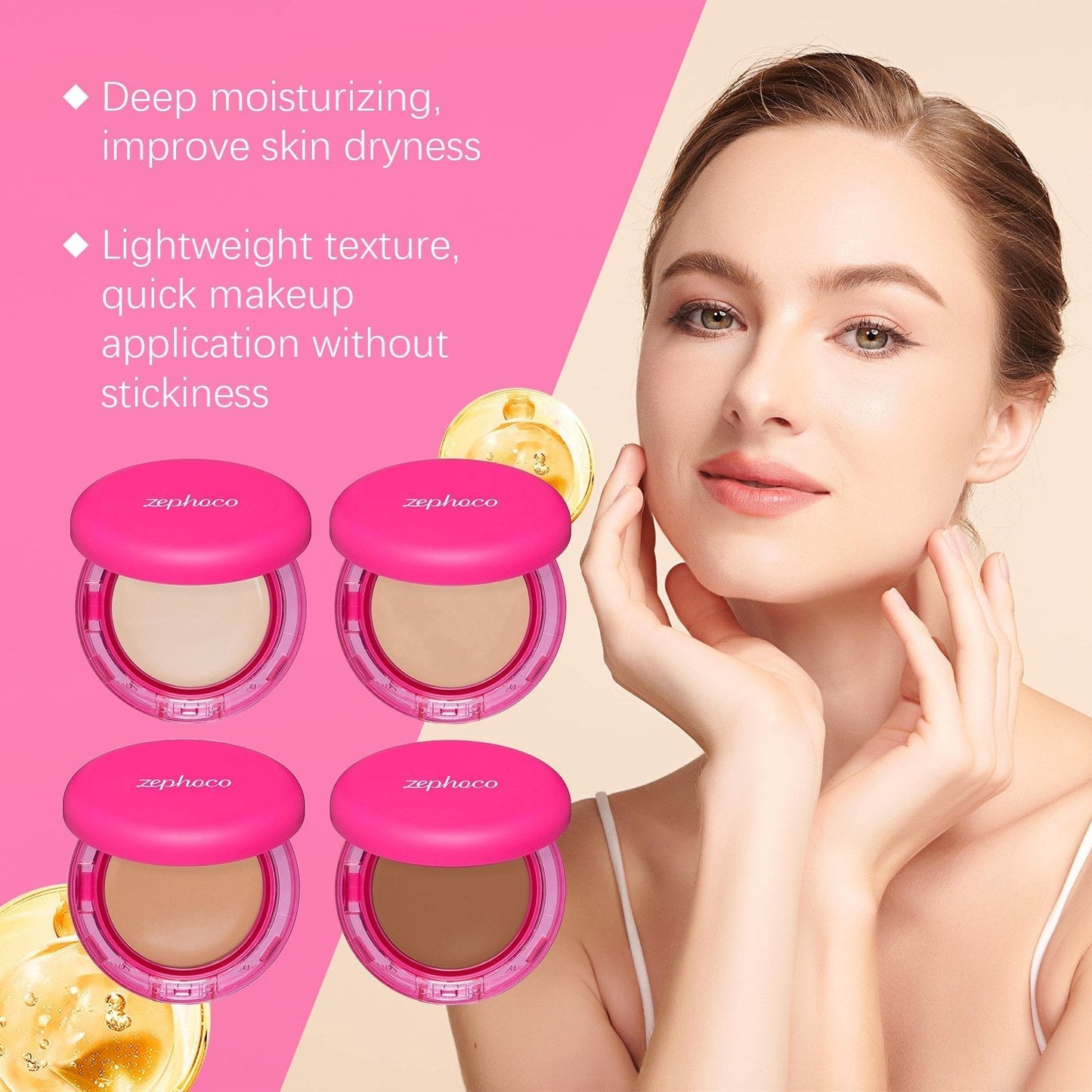 🔥Sidste dags rabat 49% - Peptid Bounce Balm Foundation