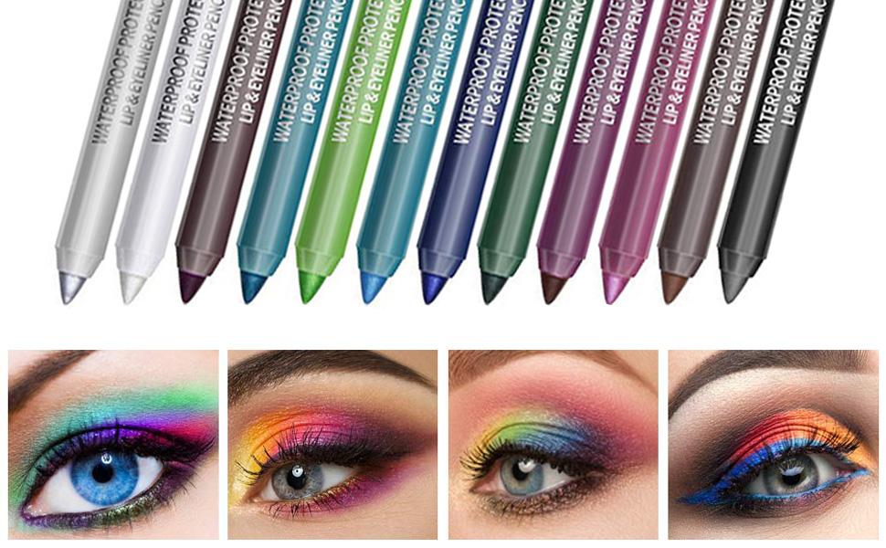 Langtidsholdbar, vandfast eyeliner-pen, trendy øjenmakeup