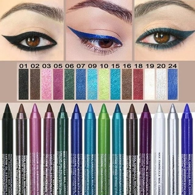 Langtidsholdbar, vandfast eyeliner-pen, trendy øjenmakeup