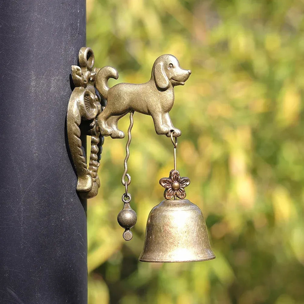 🔔✨ Vintage-Türglocke in Tierform zum Aufhängen | Wanddekoration für die Veranda und im Landhausstil
