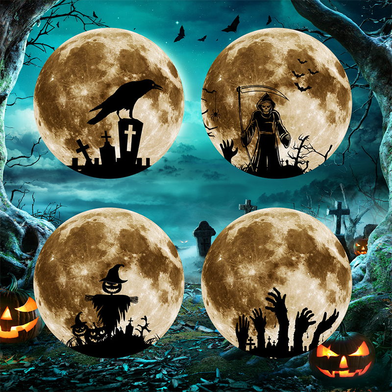 🦇Halloween-dekoration: 3D-LED-væglampe i form af en flagermus