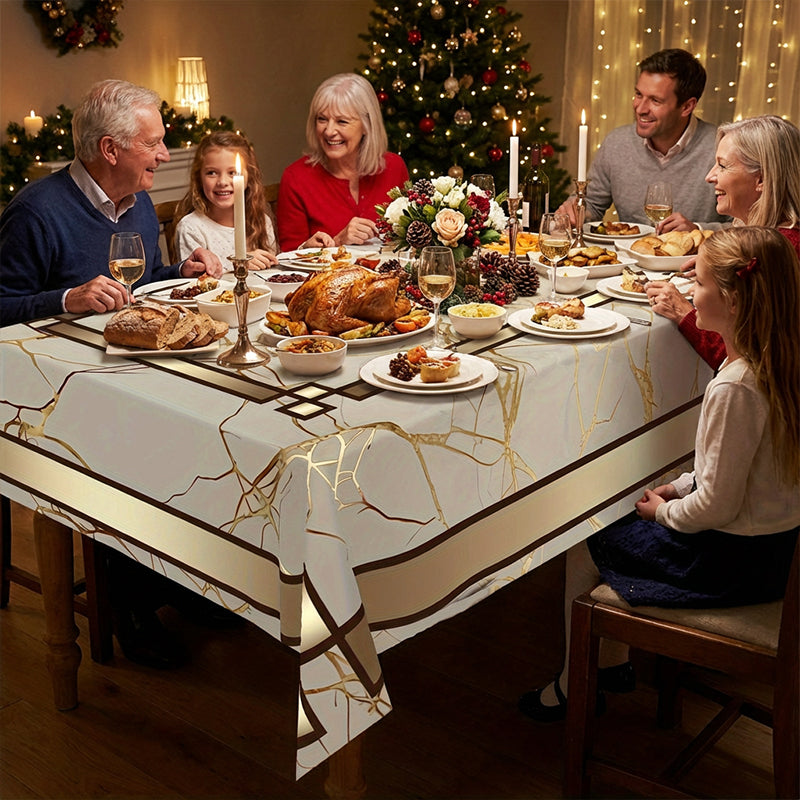 ⏳Begrænset tid 50% rabat⏰Vandtæt lærred med marmorprint