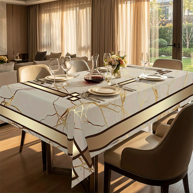 ⏳Begrænset tid 50% rabat⏰Vandtæt lærred med marmorprint